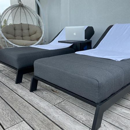 Sea View Penthouse Terrace Palanga Old Town Apartment Екстериор снимка