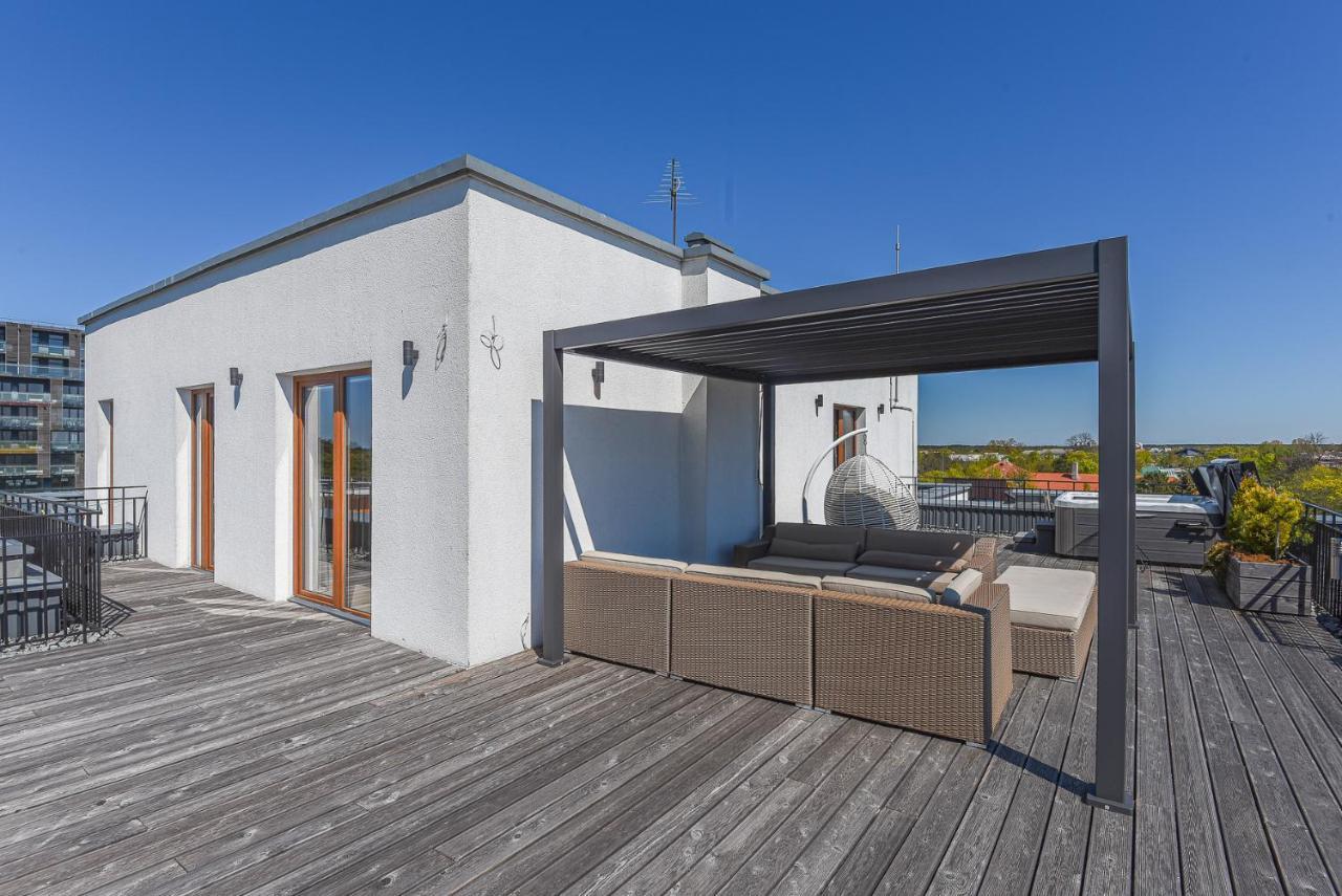 Sea View Penthouse Terrace Palanga Old Town Apartment Екстериор снимка
