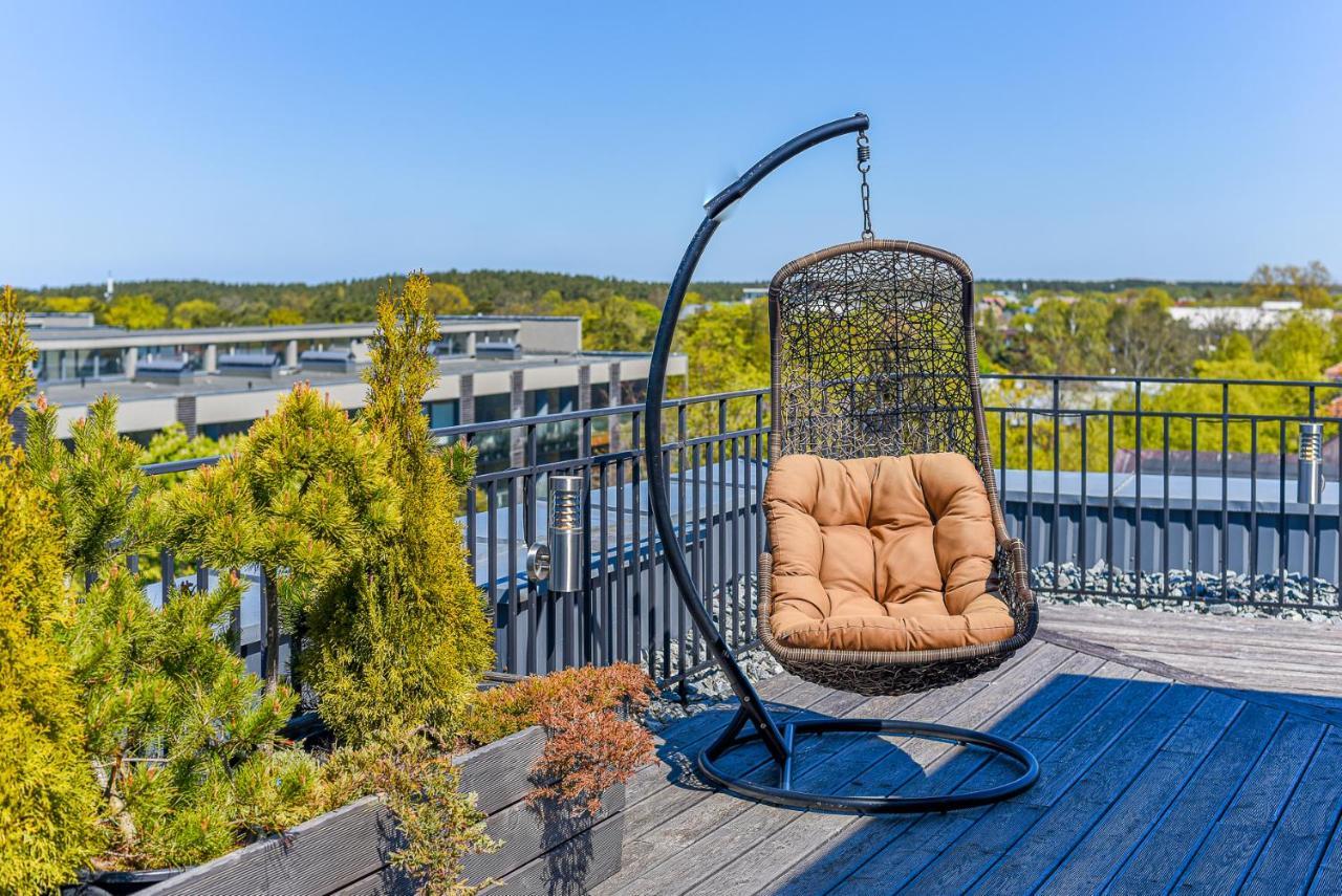 Sea View Penthouse Terrace Palanga Old Town Apartment Екстериор снимка