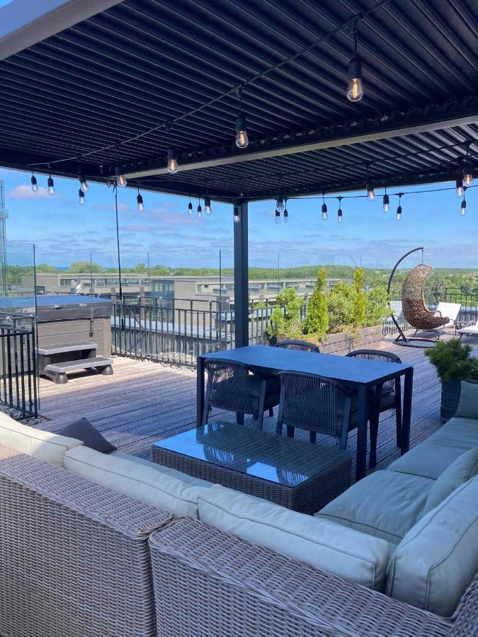 Sea View Penthouse Terrace Palanga Old Town Apartment Екстериор снимка
