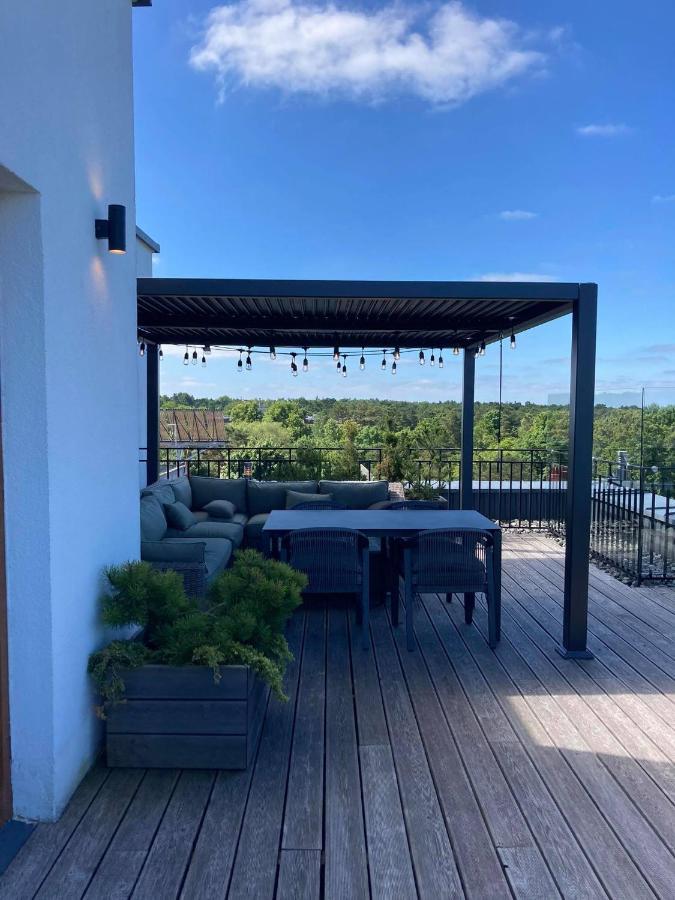 Sea View Penthouse Terrace Palanga Old Town Apartment Екстериор снимка