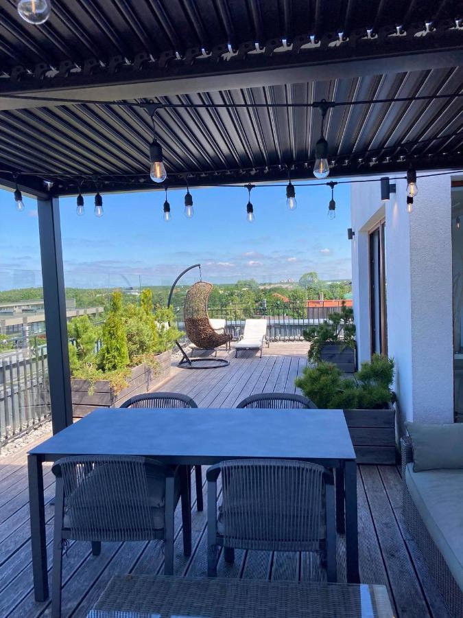 Sea View Penthouse Terrace Palanga Old Town Apartment Екстериор снимка