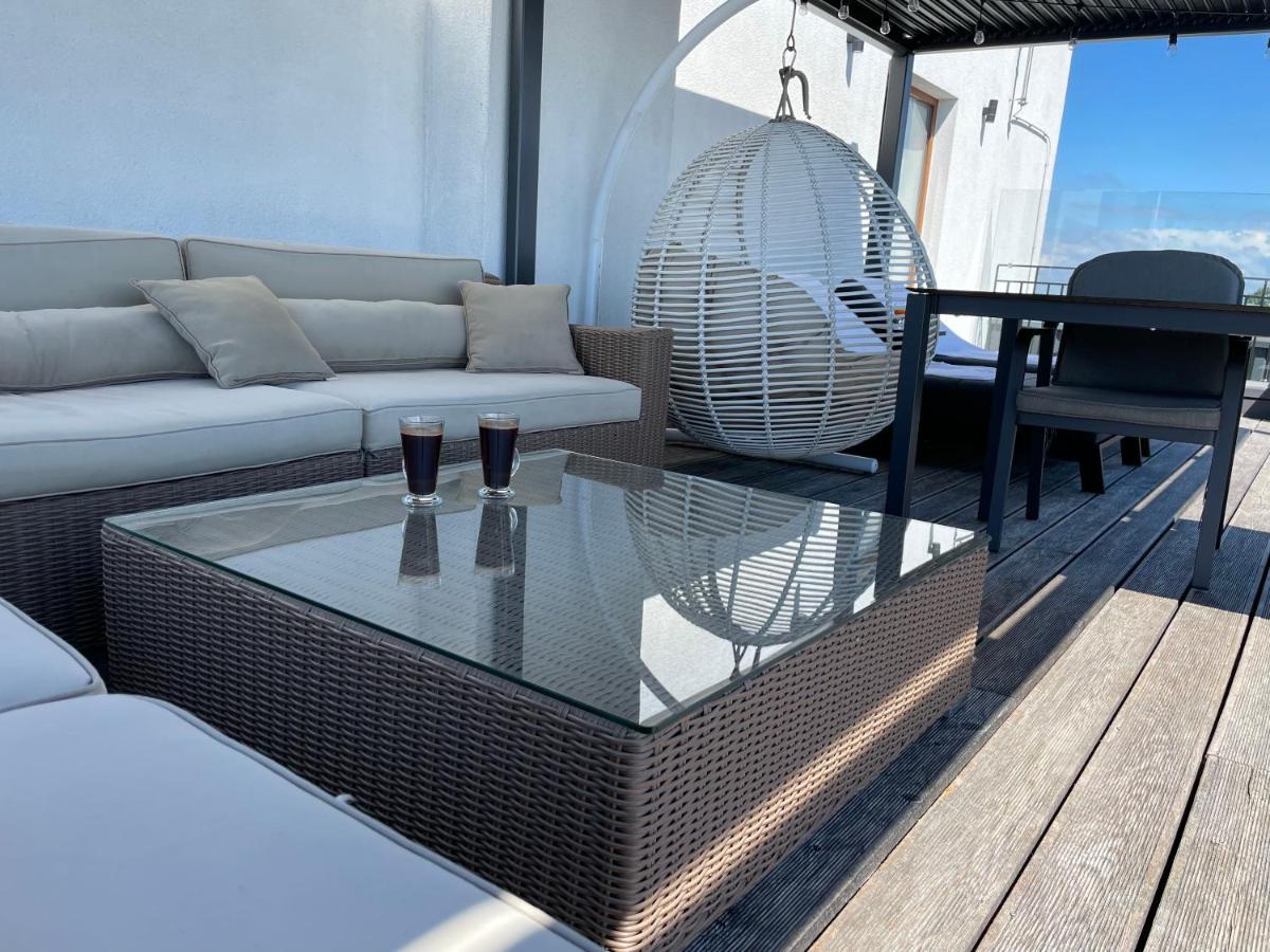 Sea View Penthouse Terrace Palanga Old Town Apartment Екстериор снимка