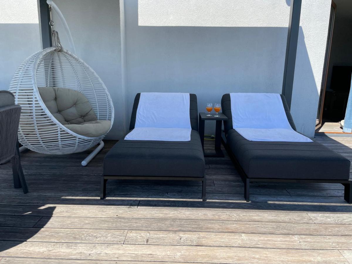Sea View Penthouse Terrace Palanga Old Town Apartment Екстериор снимка