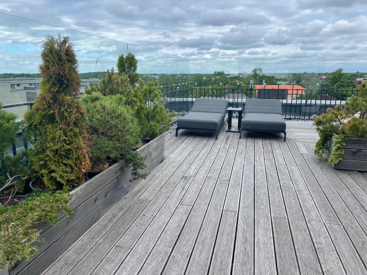 Sea View Penthouse Terrace Palanga Old Town Apartment Екстериор снимка