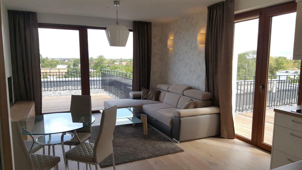 Sea View Penthouse Terrace Palanga Old Town Apartment Екстериор снимка