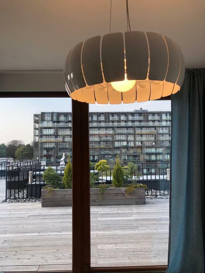 Sea View Penthouse Terrace Palanga Old Town Apartment Екстериор снимка