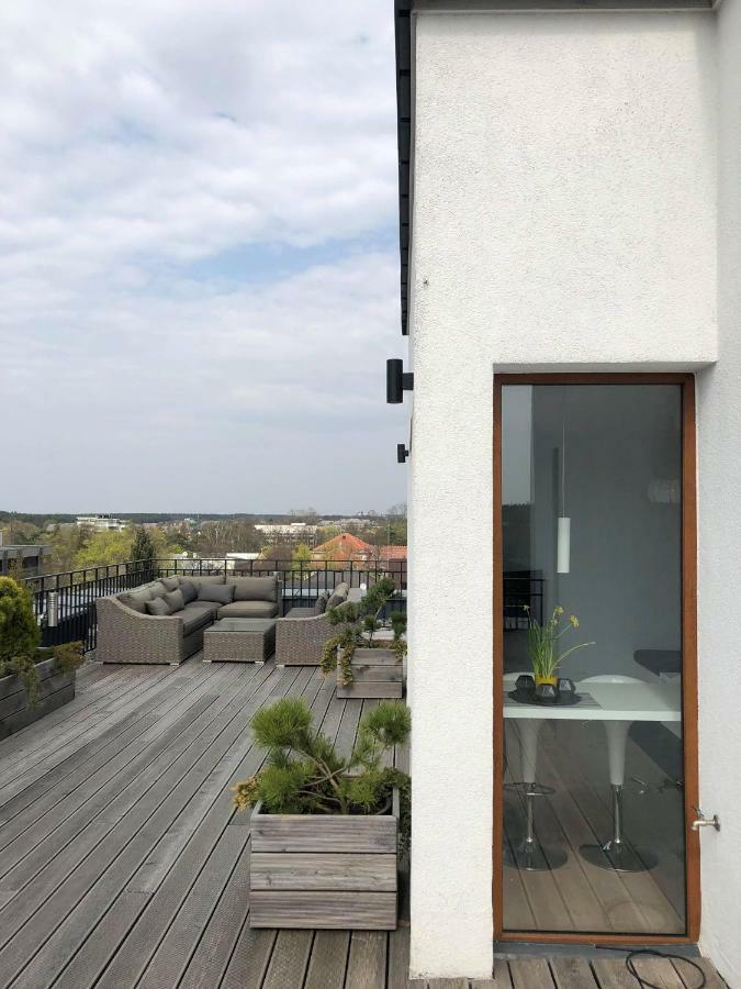 Sea View Penthouse Terrace Palanga Old Town Apartment Екстериор снимка