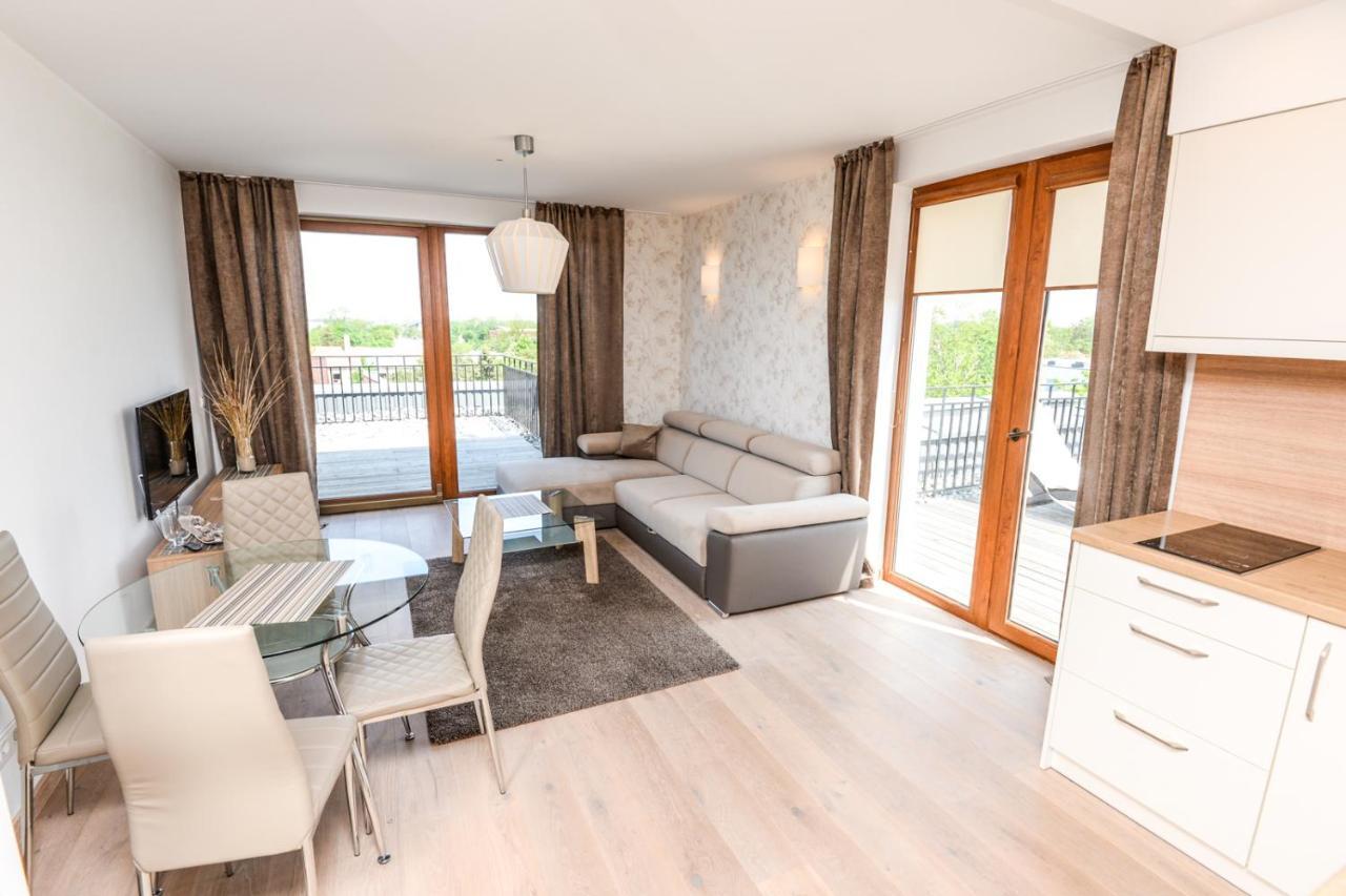 Sea View Penthouse Terrace Palanga Old Town Apartment Екстериор снимка