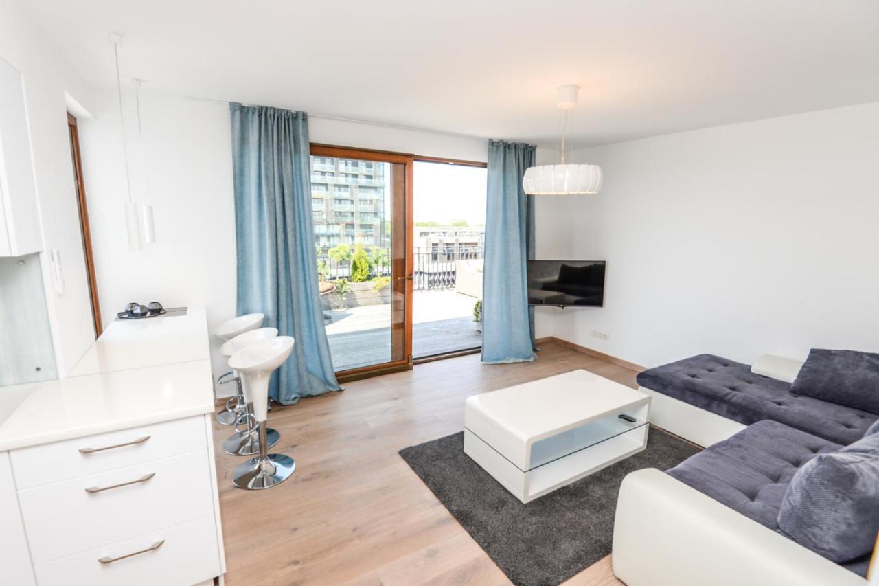 Sea View Penthouse Terrace Palanga Old Town Apartment Екстериор снимка