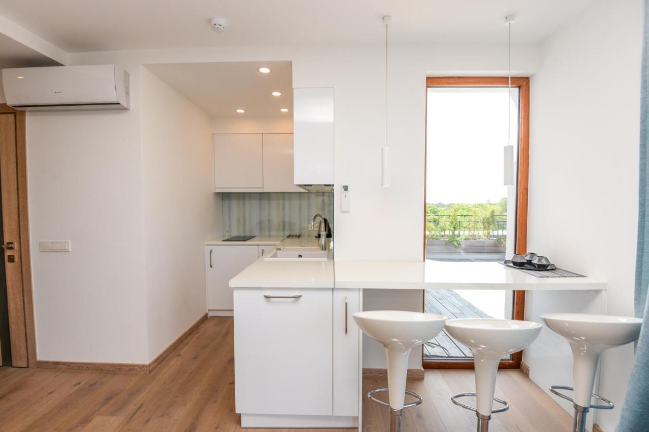 Sea View Penthouse Terrace Palanga Old Town Apartment Екстериор снимка